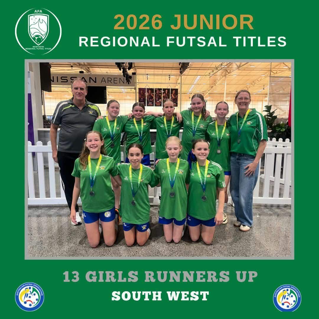 2026 Junior Regional Futsal Titles — 13 Girls finish runners-up — photo 2